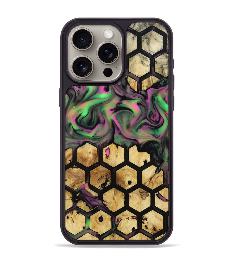 iPhone 15 Pro Max Wood Phone Case - Enrique (Pattern, 811166)