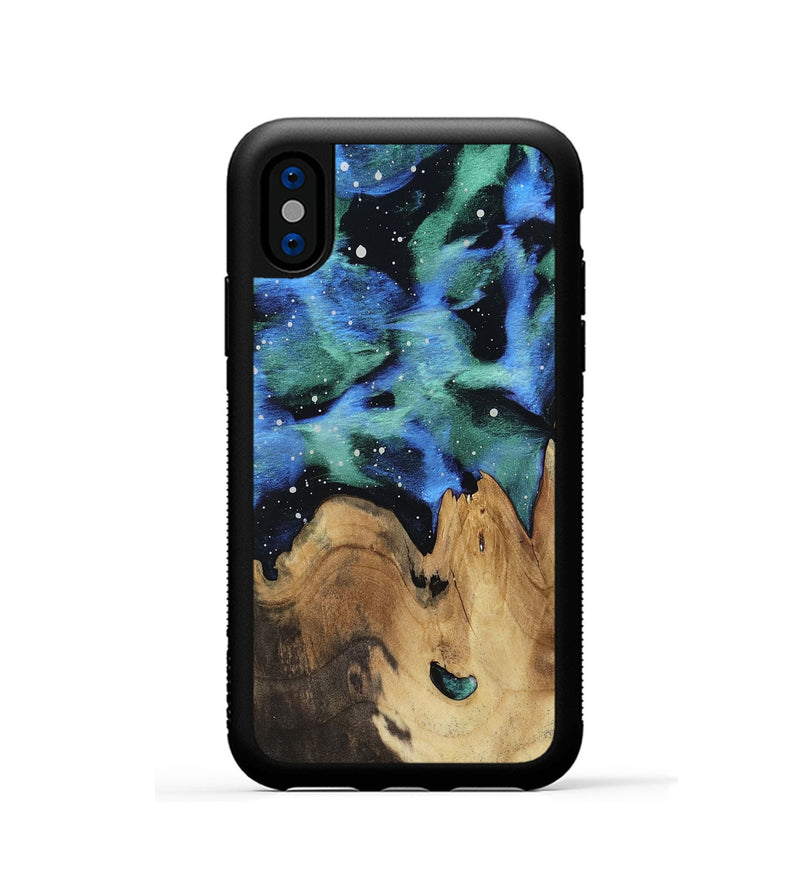 iPhone Xs Wood Phone Case - Deacon (Cosmos, 811167)