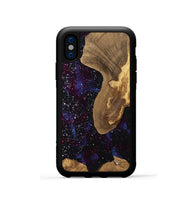 iPhone Xs Wood Phone Case - Glenna (Cosmos, 811168)