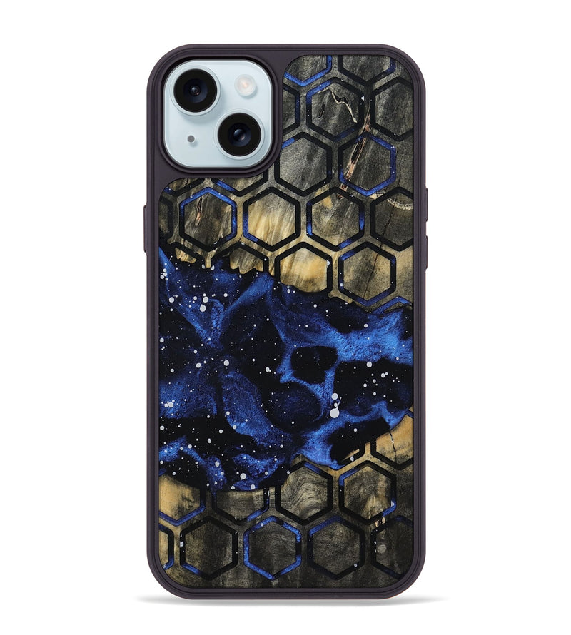 iPhone 15 Plus Wood Phone Case - Mozelle (Pattern, 811169)