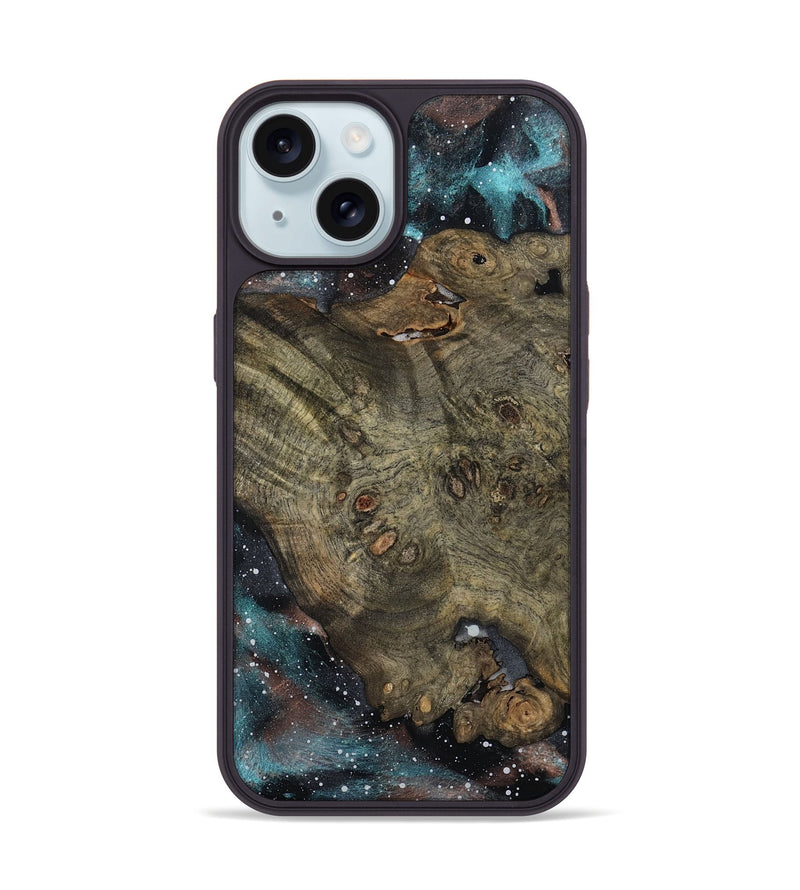 iPhone 15 Wood Phone Case - Hilary (Cosmos, 811170)