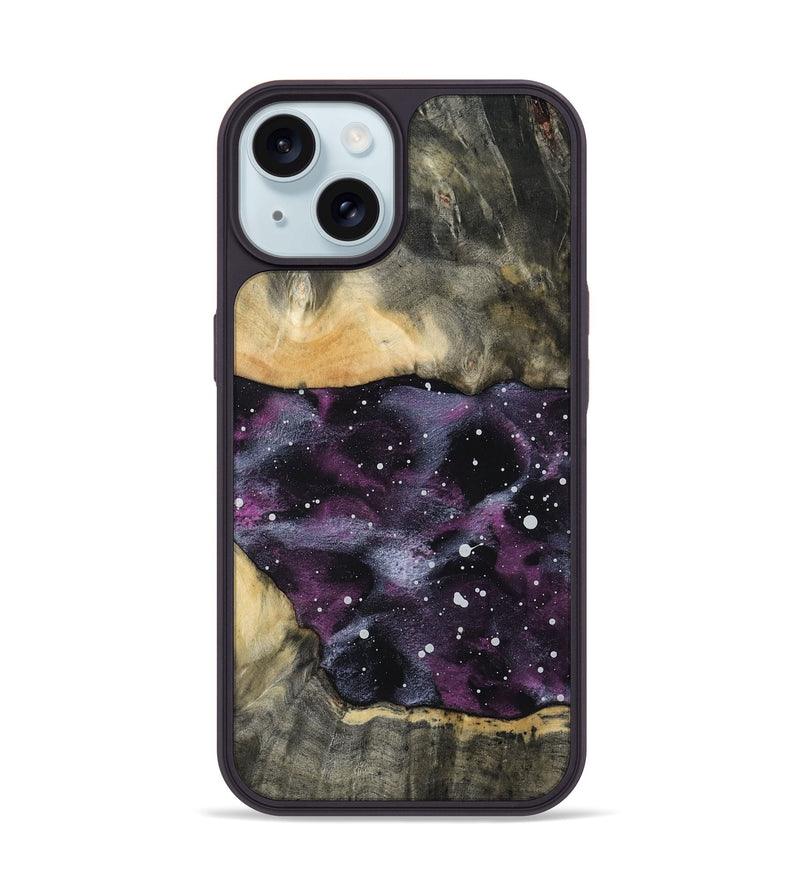 iPhone 15 Wood Phone Case - Haleigh (Cosmos, 811172)