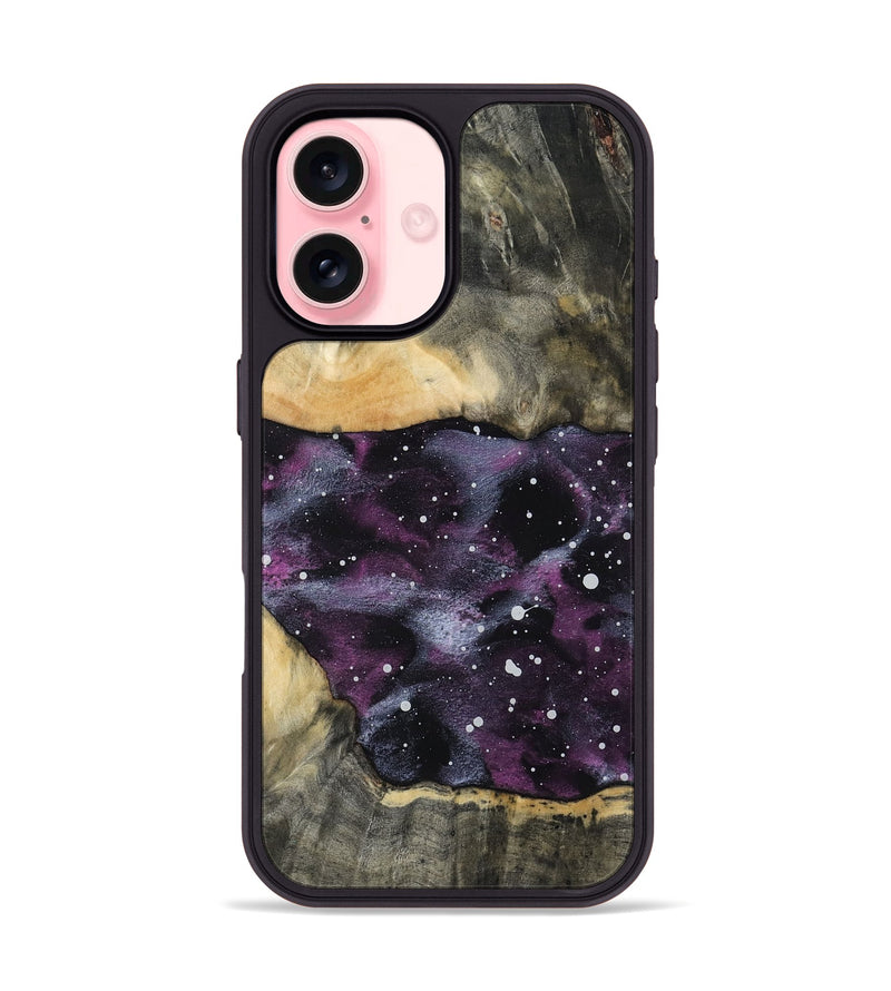 iPhone 16 Wood Phone Case - Haleigh (Cosmos, 811172)