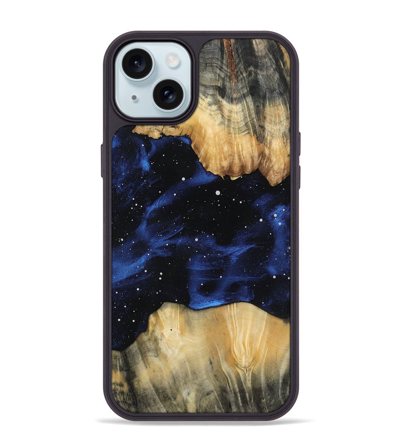 iPhone 15 Plus Wood Phone Case - Kamiyah (Cosmos, 811173)