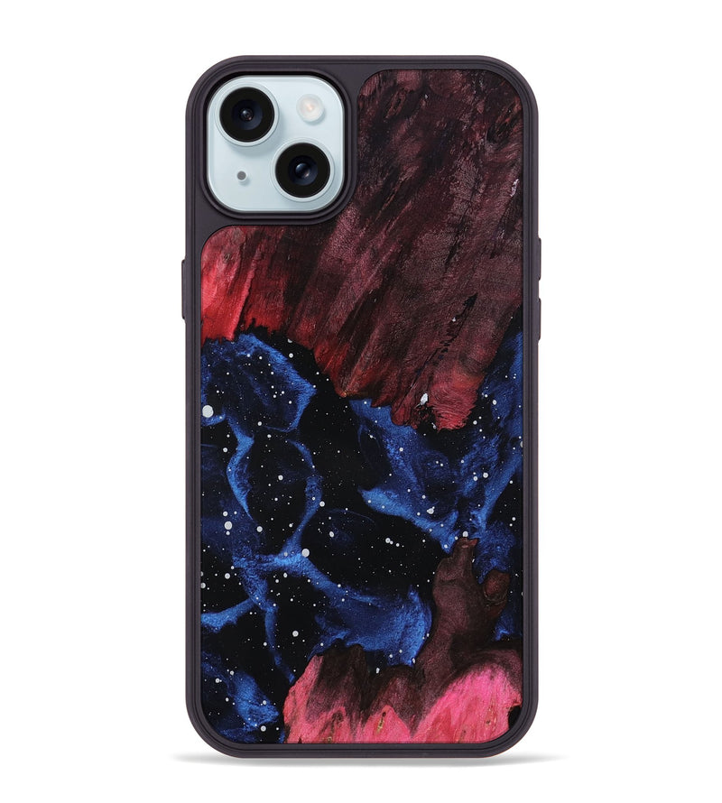 iPhone 15 Plus Wood Phone Case - Yvette (Cosmos, 811174)