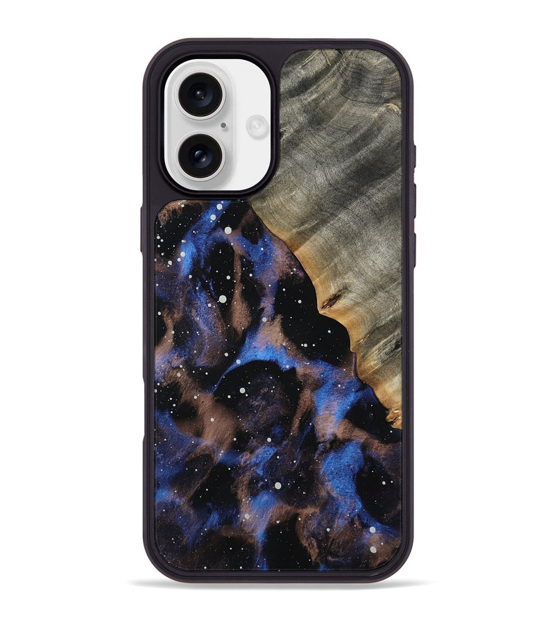 iPhone 16 Plus Wood Phone Case - Abagail (Cosmos, 811175)