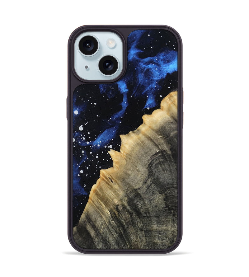 iPhone 15 Wood Phone Case - Imran (Cosmos, 811176)