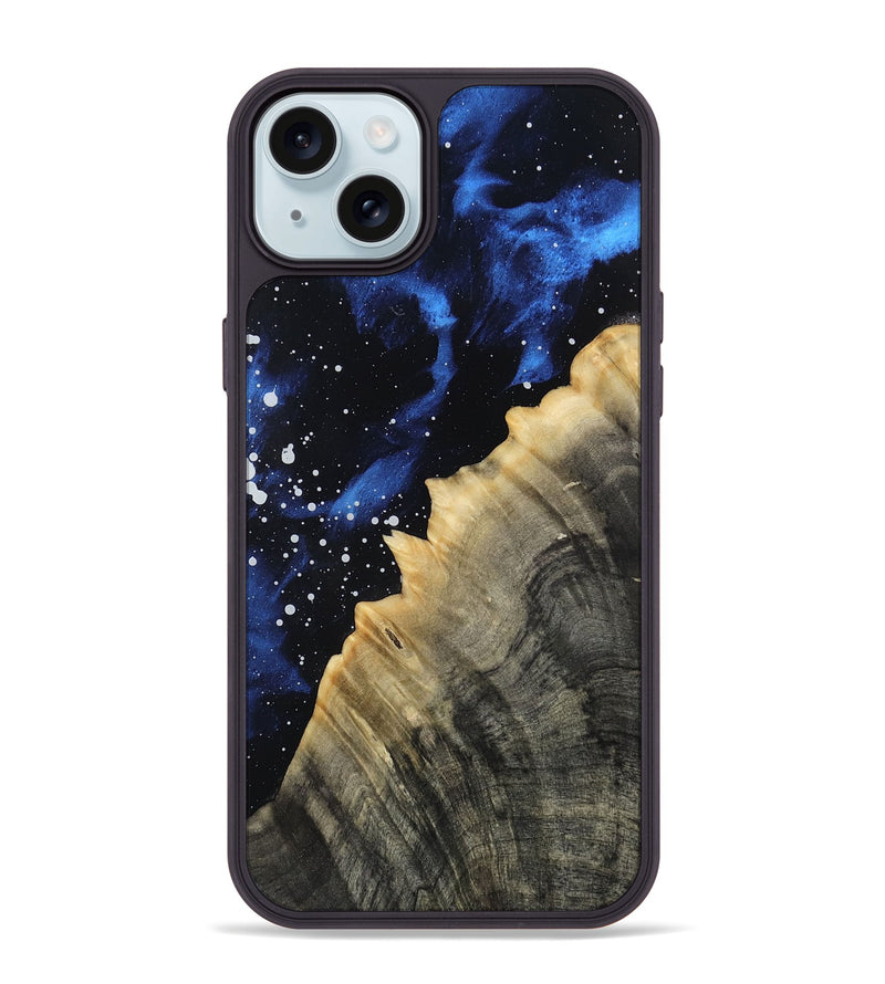 iPhone 15 Plus Wood Phone Case - Imran (Cosmos, 811176)