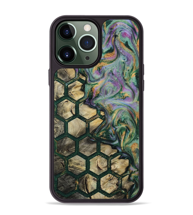 iPhone 13 Pro Max Wood Phone Case - Annetta (Pattern, 811187)