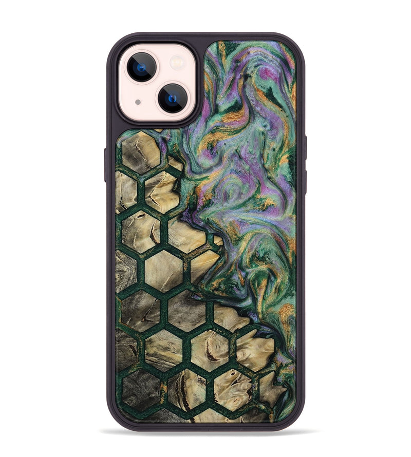 iPhone 14 Plus Wood Phone Case - Annetta (Pattern, 811187)