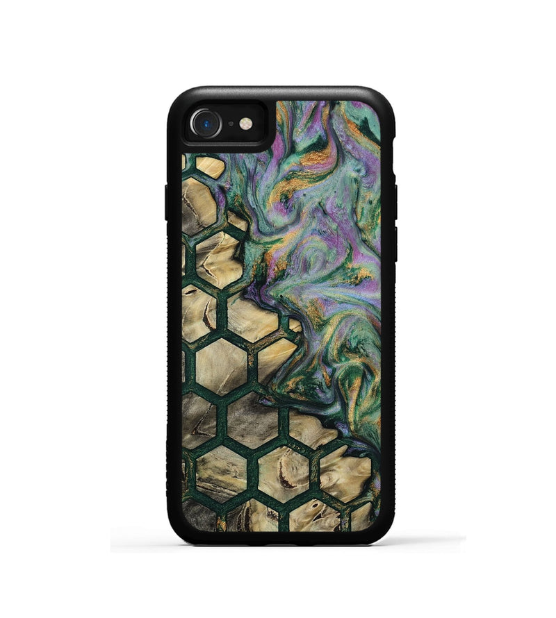 iPhone SE Wood Phone Case - Annetta (Pattern, 811187)