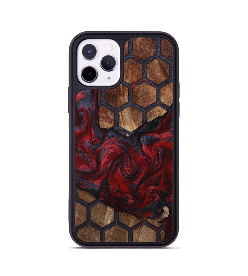 iPhone 11 Pro Wood Phone Case - Yamilet (Pattern, 811189)