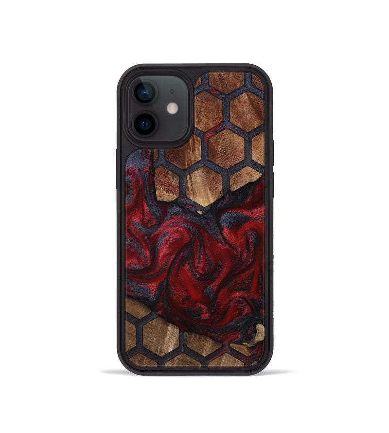 iPhone 12 mini Wood Phone Case - Yamilet (Pattern, 811189)
