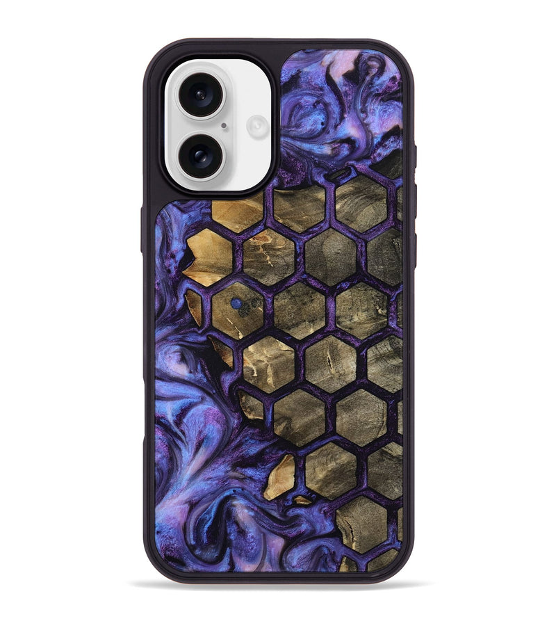 iPhone 16 Plus Wood Phone Case - Terence (Pattern, 811191)