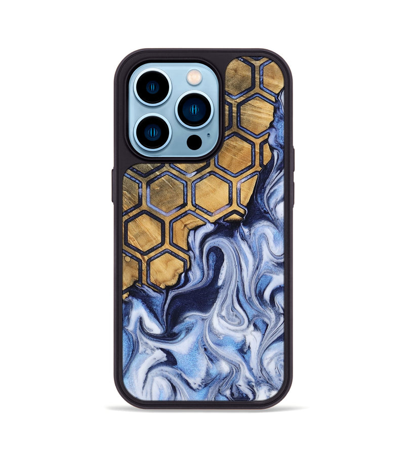 iPhone 14 Pro Wood Phone Case - Penny (Pattern, 811192)