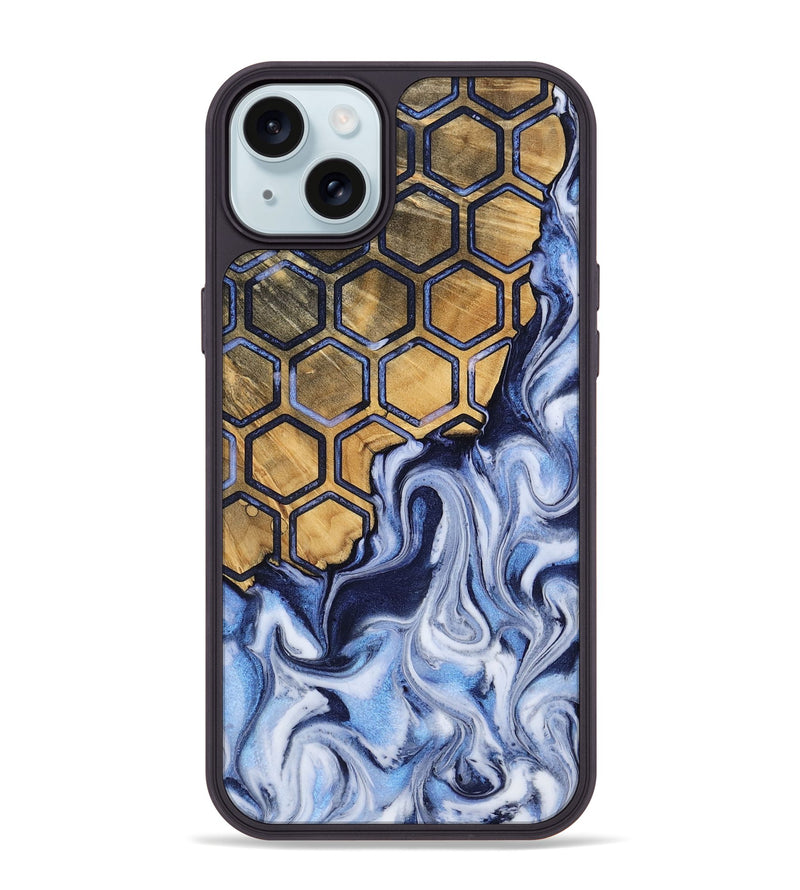 iPhone 15 Plus Wood Phone Case - Penny (Pattern, 811192)
