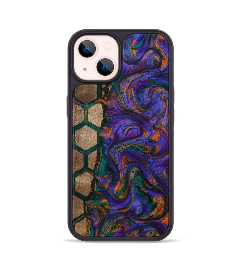 iPhone 14 Wood Phone Case - Danny (Pattern, 811194)