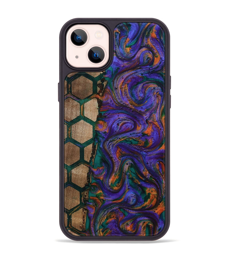 iPhone 14 Plus Wood Phone Case - Danny (Pattern, 811194)