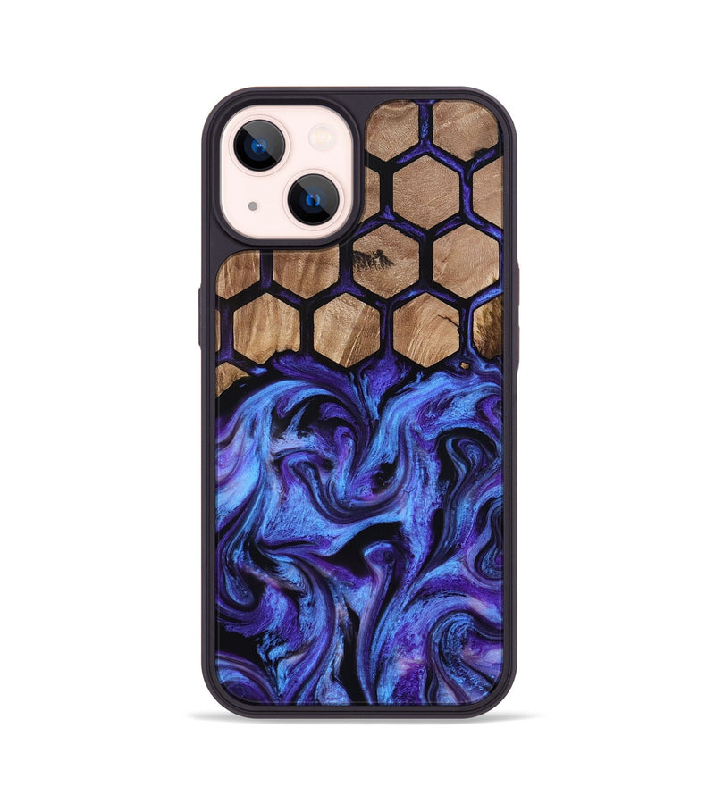 iPhone 14 Wood Phone Case - Treva (Pattern, 811196)
