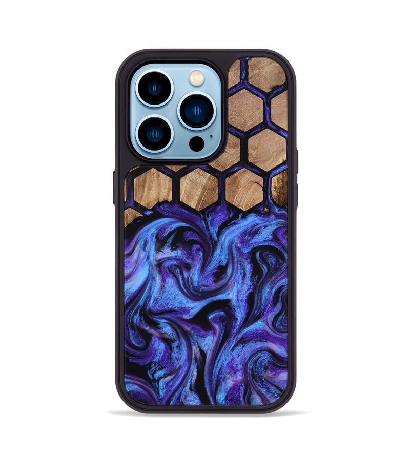 iPhone 14 Pro Wood Phone Case - Treva (Pattern, 811196)