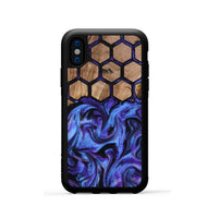 iPhone Xs Wood Phone Case - Treva (Pattern, 811196)
