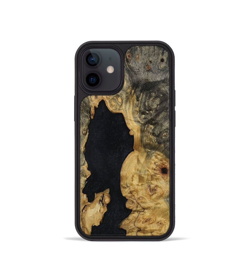 iPhone 12 mini Wood Phone Case - Manuela (Wood Burl, 811197)