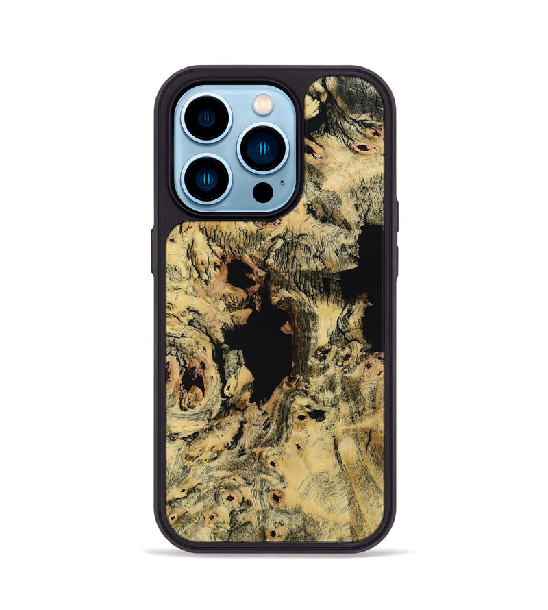 iPhone 14 Pro Wood Phone Case - Mayra (Wood Burl, 811200)