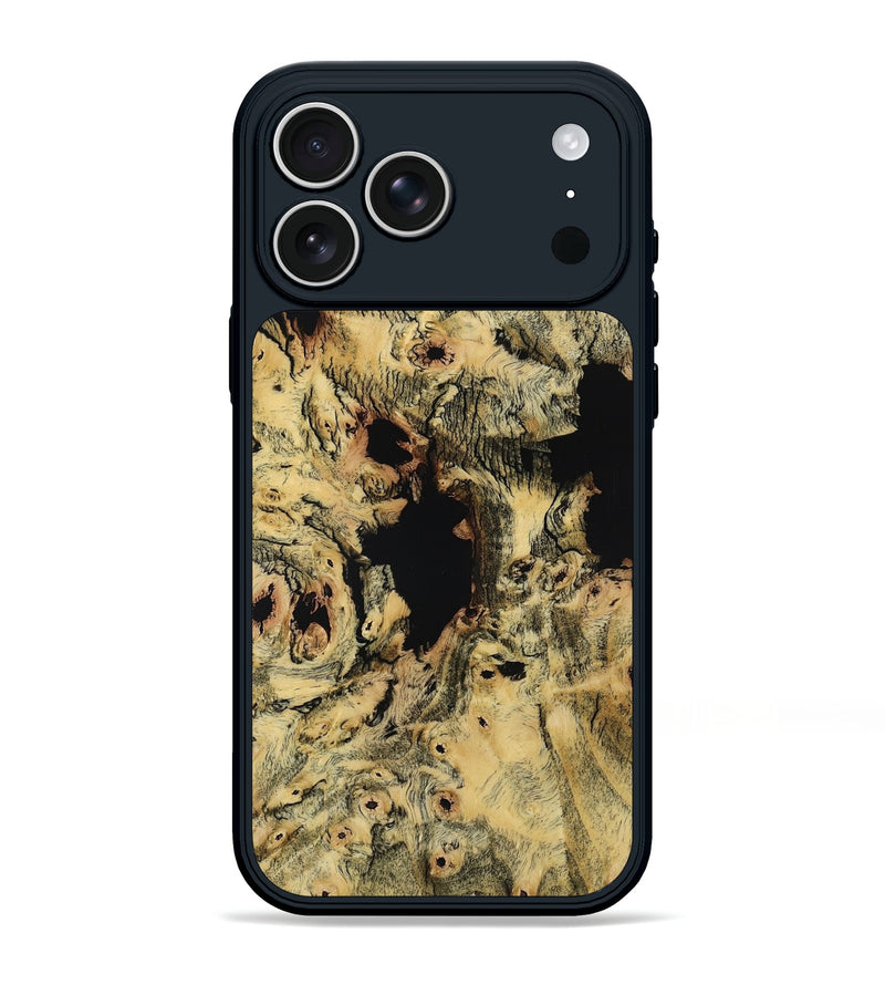 iPhone 17 Pro Max Wood Phone Case - Mayra (Wood Burl, 811200)