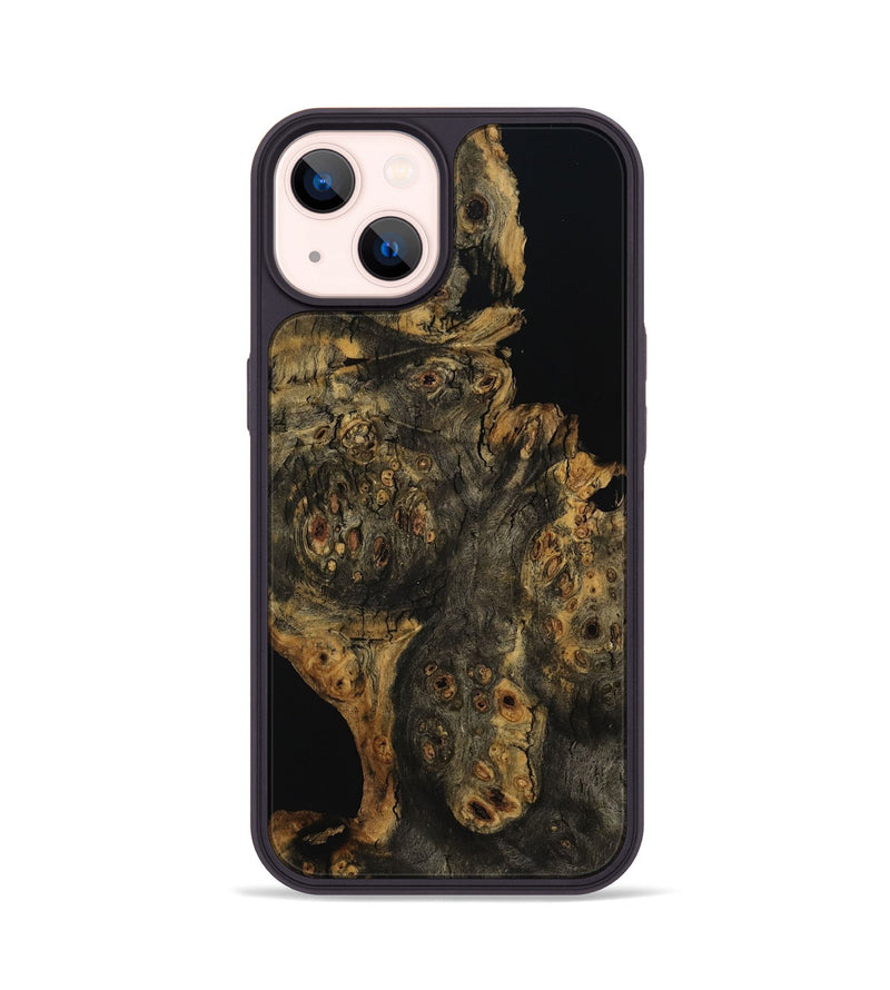 iPhone 14 Wood Phone Case - Melvin (Clear, 811202)