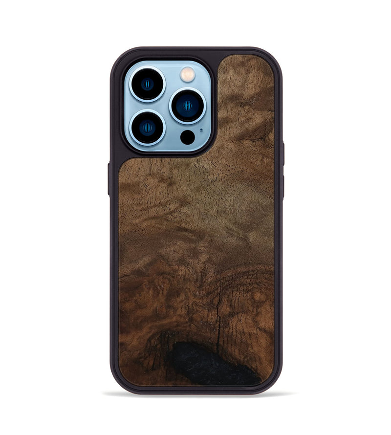 iPhone 14 Pro Wood Phone Case - Oaklynn (Wood Burl, 811203)