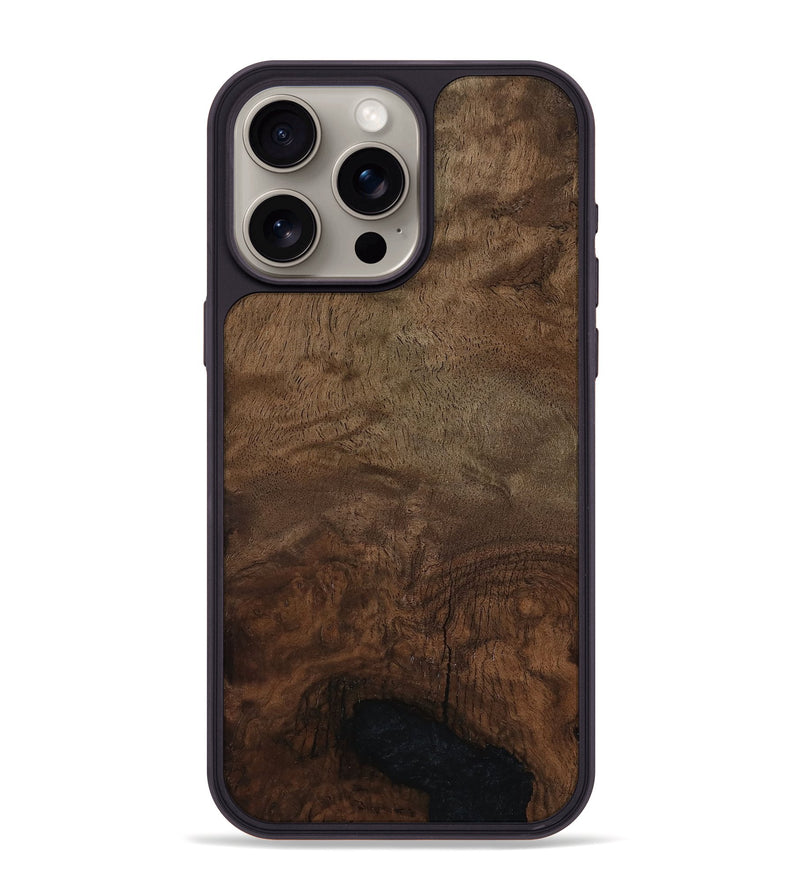 iPhone 15 Pro Max Wood Phone Case - Oaklynn (Wood Burl, 811203)