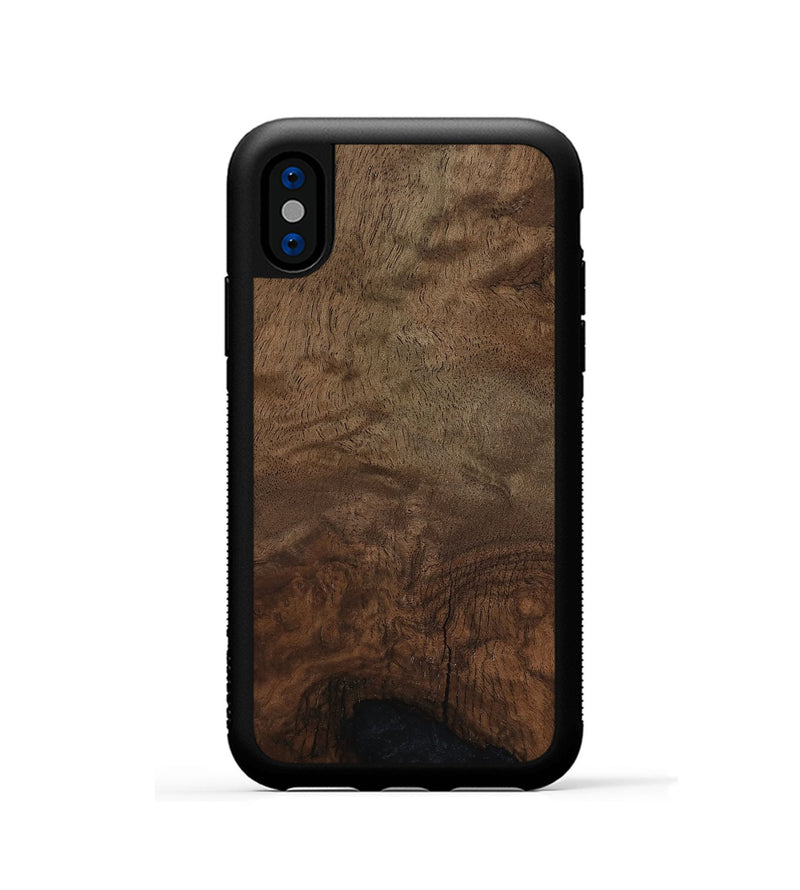 iPhone Xs Wood Phone Case - Oaklynn (Wood Burl, 811203)