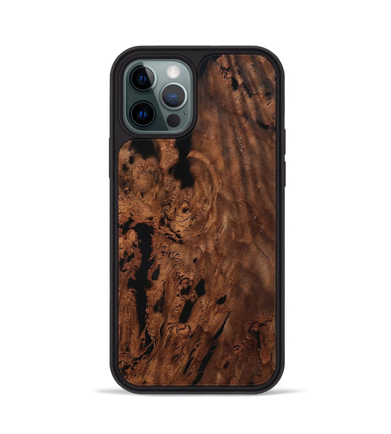 iPhone 12 Pro Wood Phone Case - Lorene (Wood Burl, 811204)