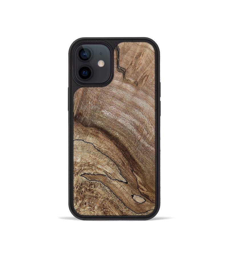 iPhone 12 mini Wood Phone Case - Boaz (Wood Burl, 811205)