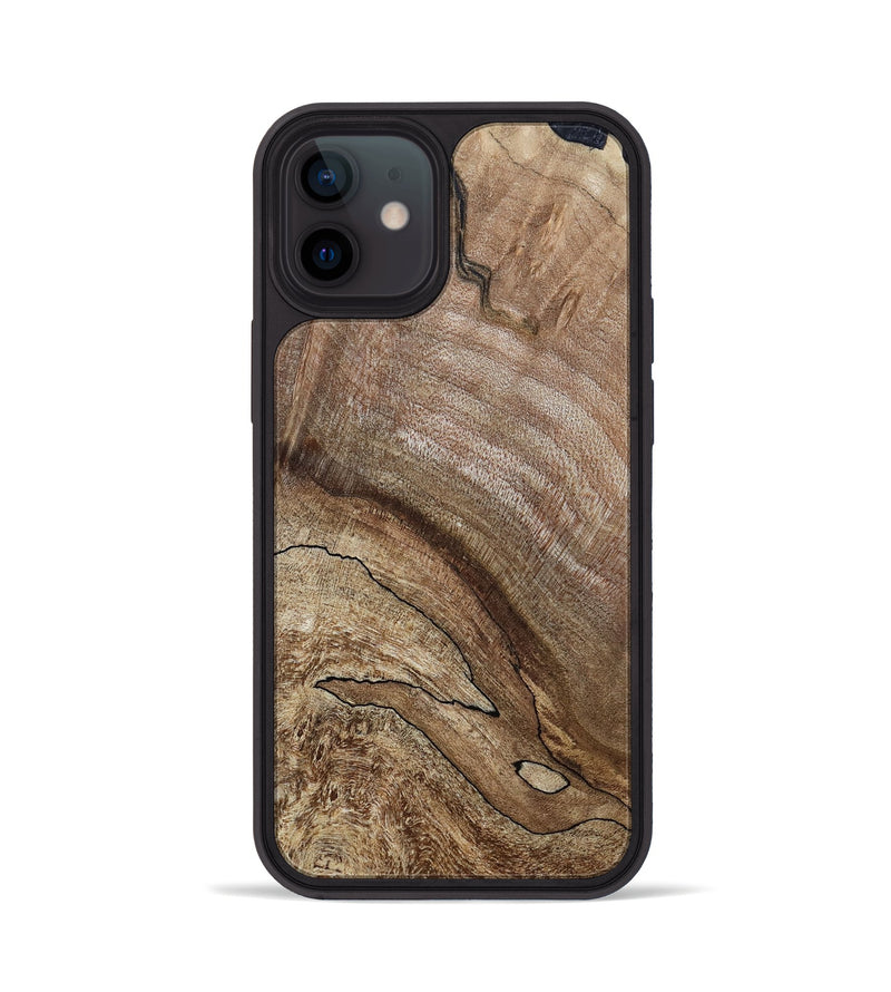iPhone 12 Wood Phone Case - Boaz (Wood Burl, 811205)