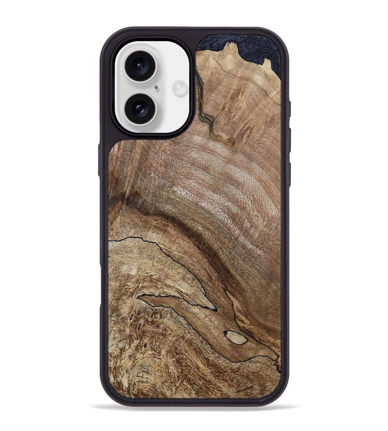 iPhone 16 Plus Wood Phone Case - Boaz (Wood Burl, 811205)