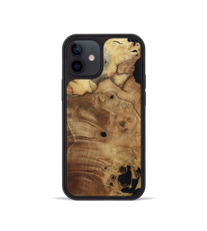 iPhone 12 mini Wood Phone Case - Ximena (Wood Burl, 811206)