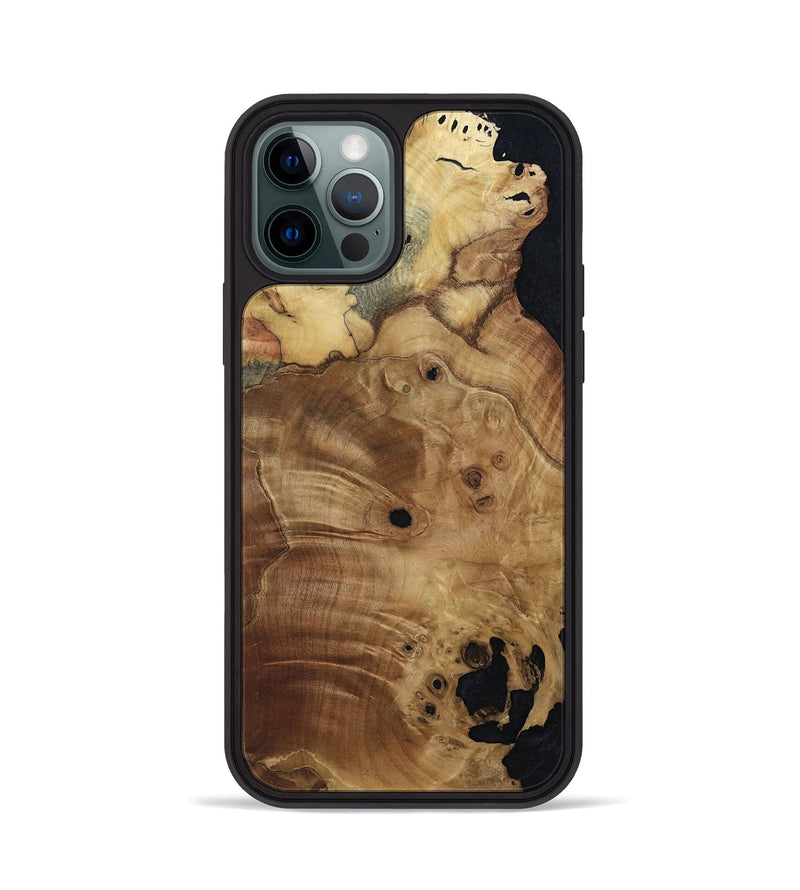 iPhone 12 Pro Wood Phone Case - Ximena (Wood Burl, 811206)