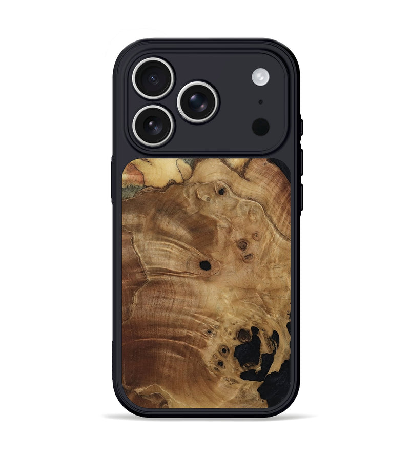 iPhone 17 Pro Wood Phone Case - Ximena (Wood Burl, 811206)