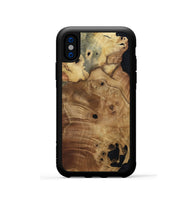 iPhone Xs Wood Phone Case - Ximena (Wood Burl, 811206)