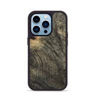 iPhone 14 Pro Wood Phone Case - Billye (Wood Burl, 811207)