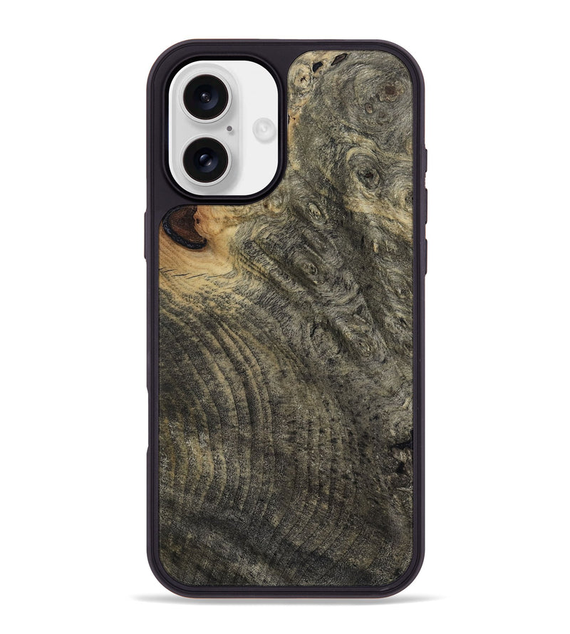 iPhone 16 Plus Wood Phone Case - Billye (Wood Burl, 811207)