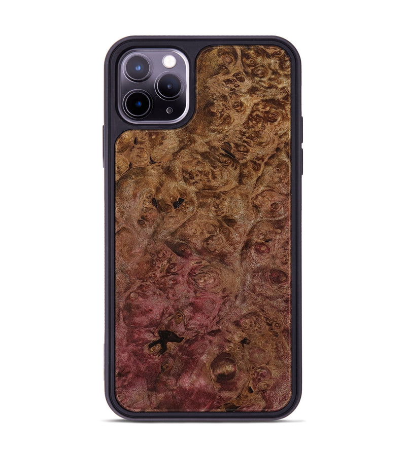 iPhone 11 Pro Max Wood Phone Case - Onyx (Wood Burl, 811208)
