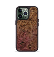 iPhone 13 Pro Wood Phone Case - Onyx (Wood Burl, 811208)