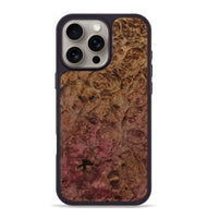 iPhone 16 Pro Max Wood Phone Case - Onyx (Wood Burl, 811208)