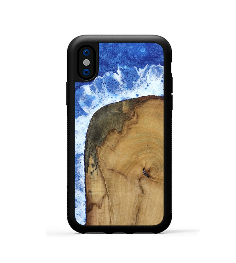 iPhone Xs Wood Phone Case - Nia (Coastal, 811209)