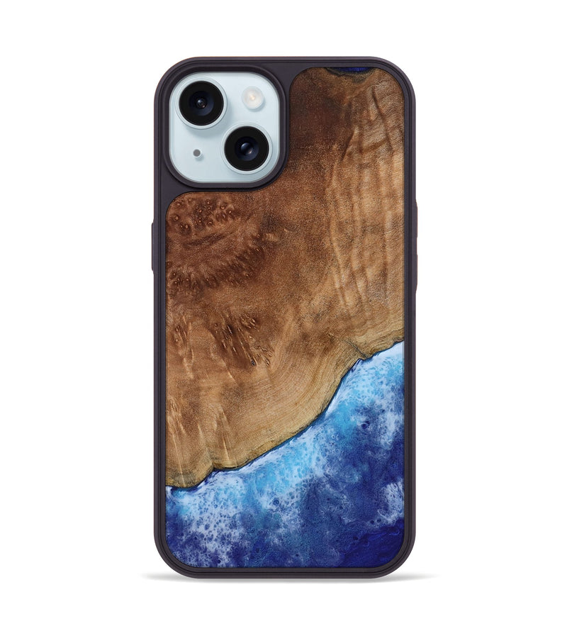 iPhone 15 Wood Phone Case - Jeri (Coastal, 811210)