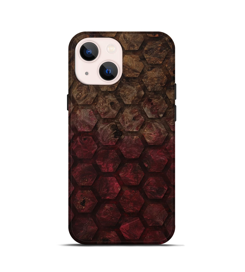 iPhone 13 mini Wood Live Edge Phone Case - Shana (Pattern, 811213)