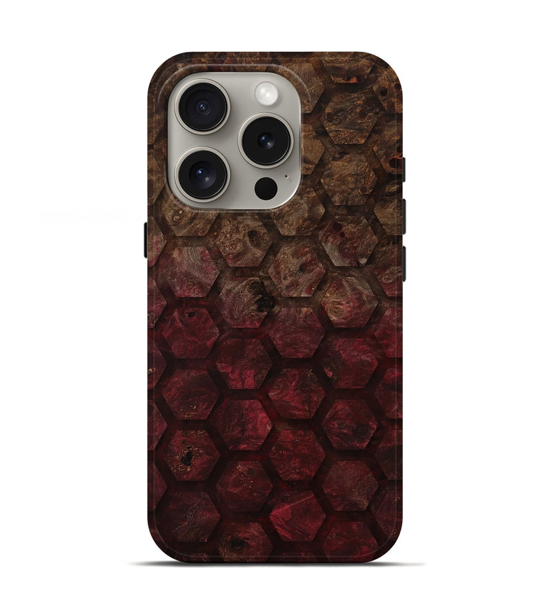 iPhone 16 Pro Wood Live Edge Phone Case - Shana (Pattern, 811213)