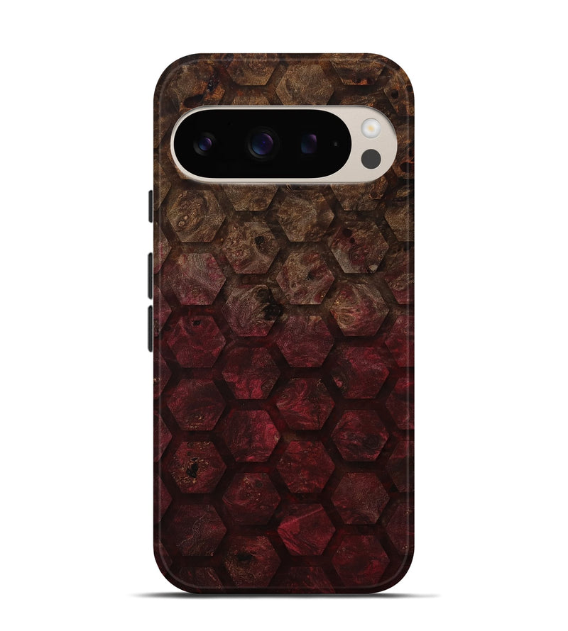 Pixel 9 Pro Wood Live Edge Phone Case - Shana (Pattern, 811213)